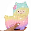 jumbo sheep alpaca squishy cute galaxy slow rising animal squishy squish wholesale exquisite kids gift